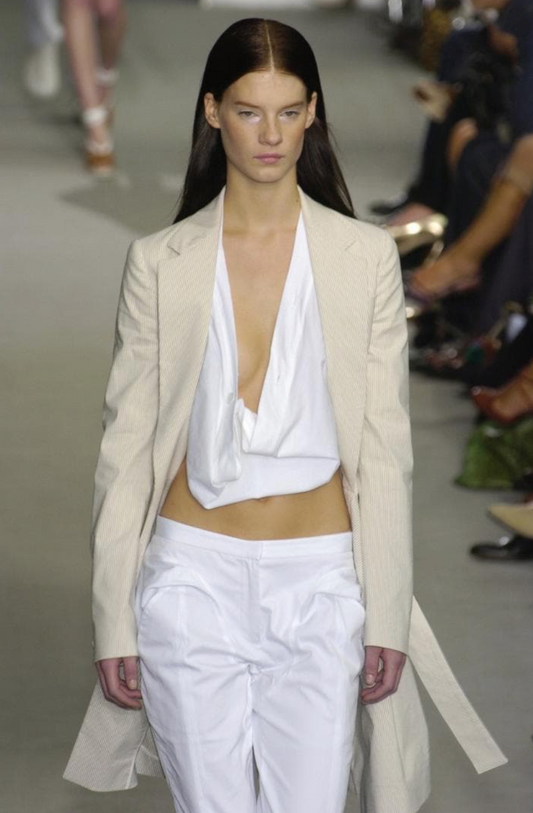 helmut lang spring 2005 jersey halter