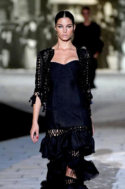 roberto cavalli spring 2007 runway skirt