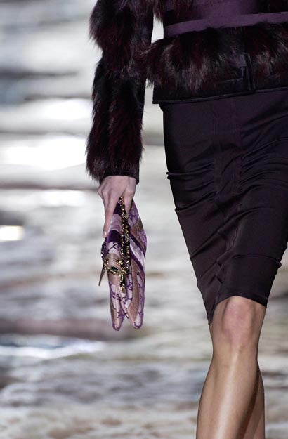 gucci fall 2004 runway skirt