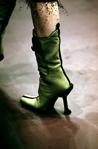 prada fw 1999 brown long boots