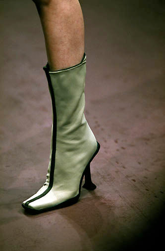 prada fw 1999 brown long boots