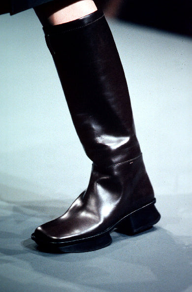 prada spring summer 1999 split sole boots