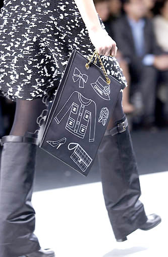 (rare) chanel fall 2002 runway boots (40)
